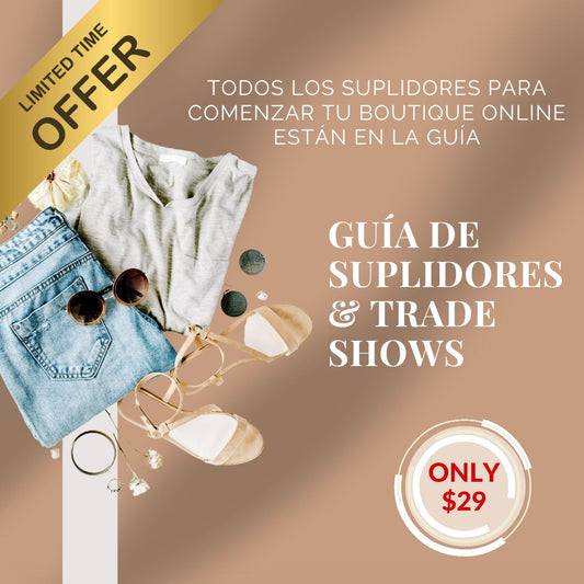 ACCESO A SUPLIDORES Y TRADE SHOWS BLACK WEEK