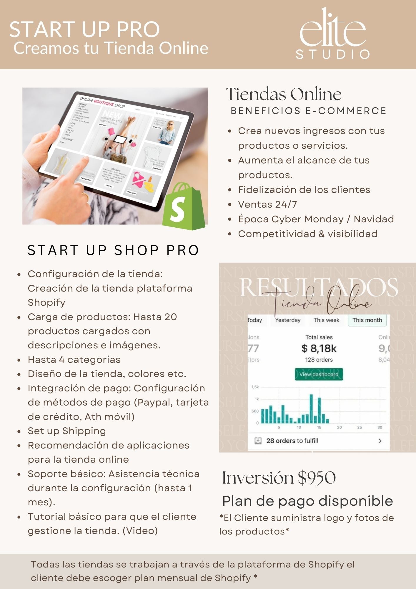 Tienda online PRO Depósito