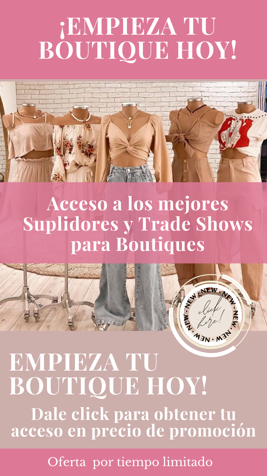 ACCESO A SUPLIDORES Y TRADE SHOWS BLACK WEEK